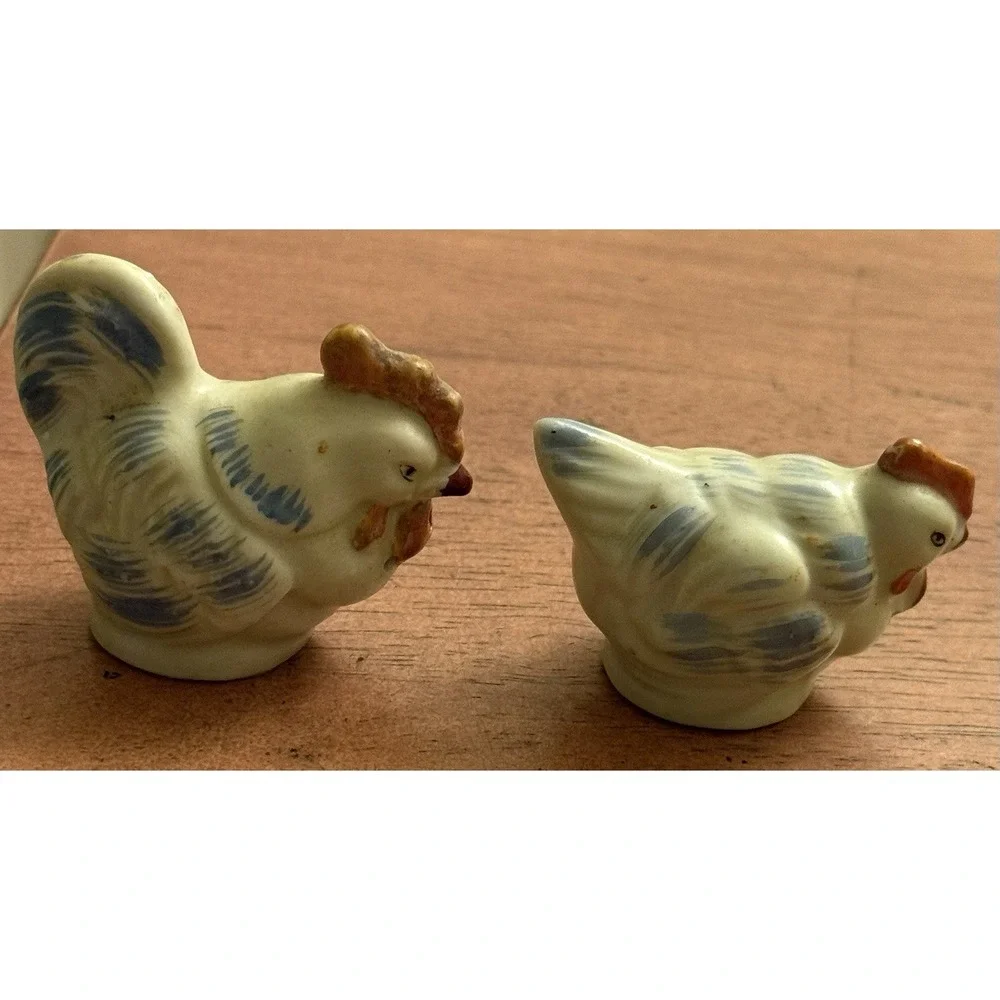 VTG Rooster & Hen‎ Salt & Pepper Shaker Japan